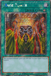 Mage Power - RA03-EN113 - Platinum Secret Rare 1st Edition