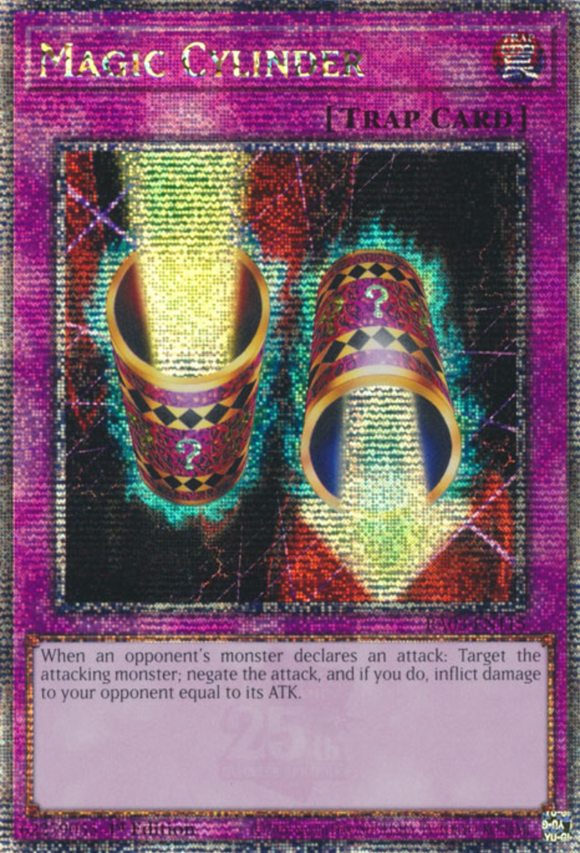 Magic Cylinder - RA03-EN115 - Quarter Century Rare 1st Edition