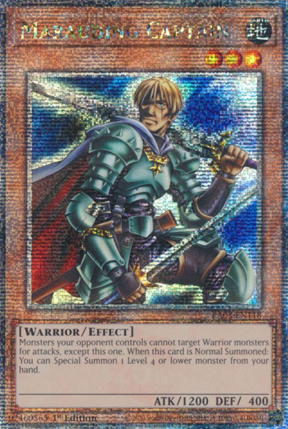 Marauding Captain - RA03-EN118 - Quarter Century Rare 1st Edition