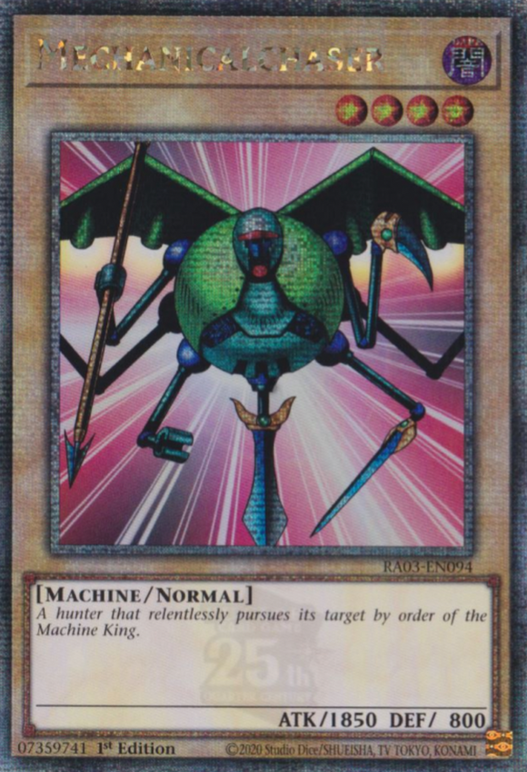 Mechanicalchaser - RA03-EN094 - Quarter Century Rare 1st Edition