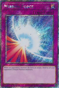 Mirror Force - RA03-EN093 - Quarter Century Rare 1st Edition