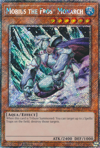 Mobius the Frost Monarch - RA03-EN142 - Platinum Secret Rare 1st Edition