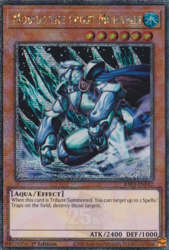 Mobius the Frost Monarch - RA03-EN142 - Quarter Century Rare 1st Edition