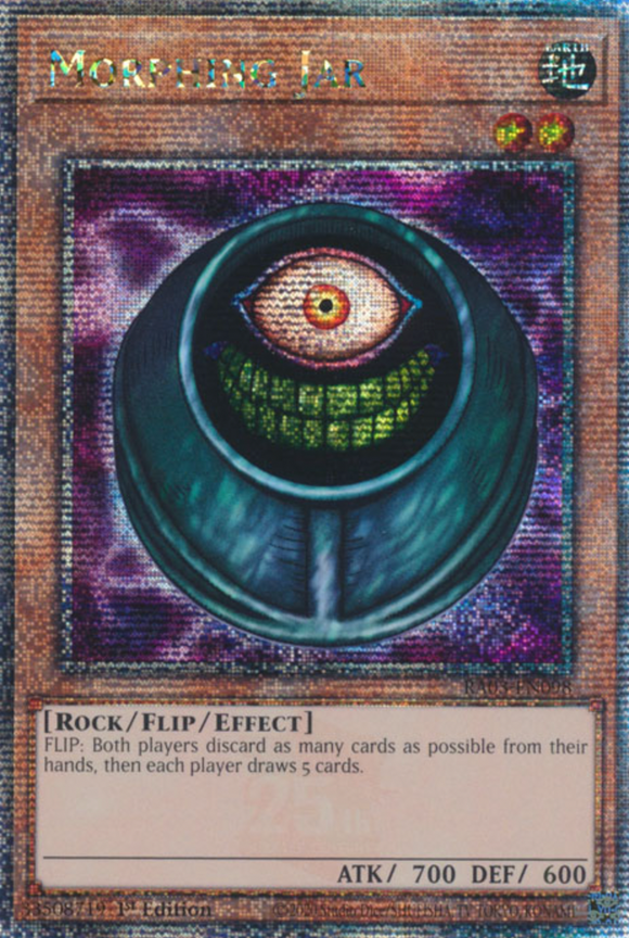 Morphing Jar - RA03-EN098 - Quarter Century Rare 1st Edition