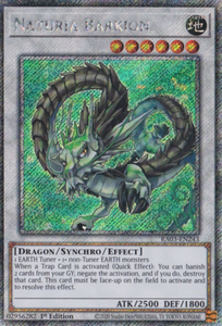 Naturia Barkion - RA03-EN243 - Platinum Secret Rare 1st Edition