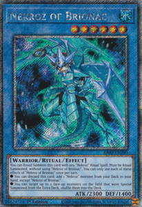 Nekroz of Brionac - RA03-EN260 - Platinum Secret Rare 1st Edition