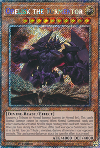 Obelisk the Tormentor - RA03-EN230 - Quarter Century Rare 1st Edition