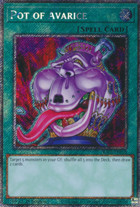Pot of Avarice - RA03-EN160 - Platinum Secret Rare 1st Edition