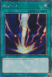 Raigeki - RA03-EN083 - Quarter Century Rare 1st Edition