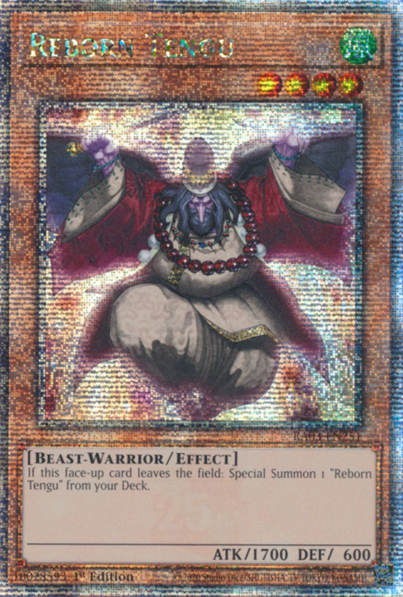 Reborn Tengu - RA03-EN251 - Quarter Century Rare 1st Edition