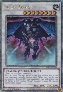 Scrap Dragon - RA03-EN240 - Quarter Century Rare 1st Edition