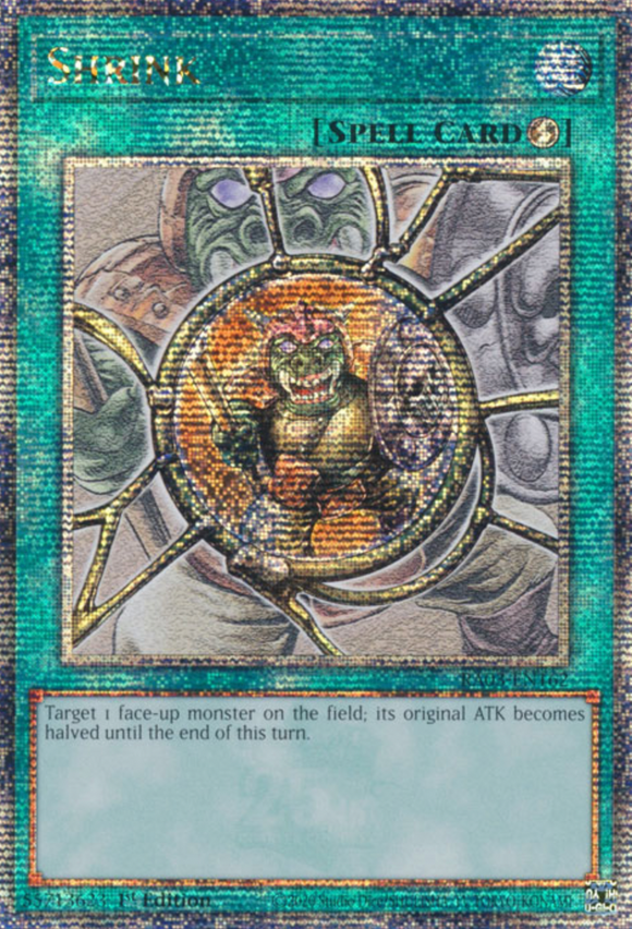 Shrink - RA03-EN162 - Quarter Century Rare 1st Edition