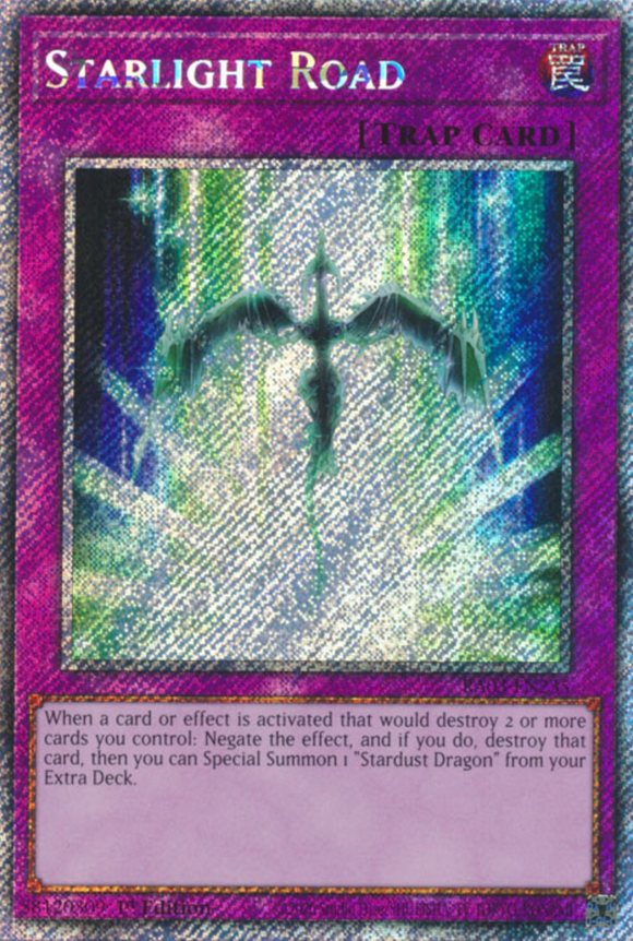 Starlight Road - RA03-EN235 - Platinum Secret Rare 1st Edition