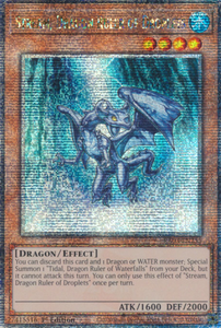 Stream, Dragon Ruler of Droplets - RA03-EN255 - Quarter Century Rare 1st Edition
