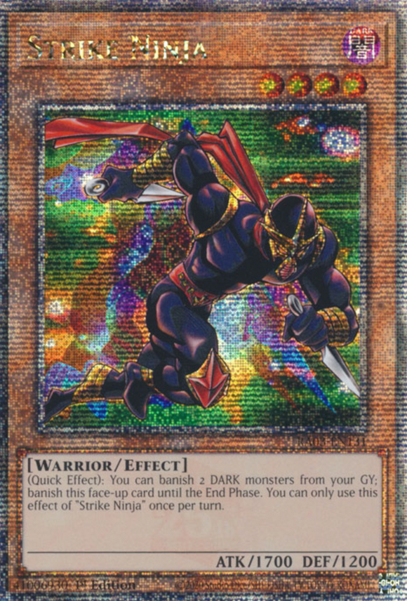 Strike Ninja - RA03-EN131 - Quarter Century Rare 1st Edition