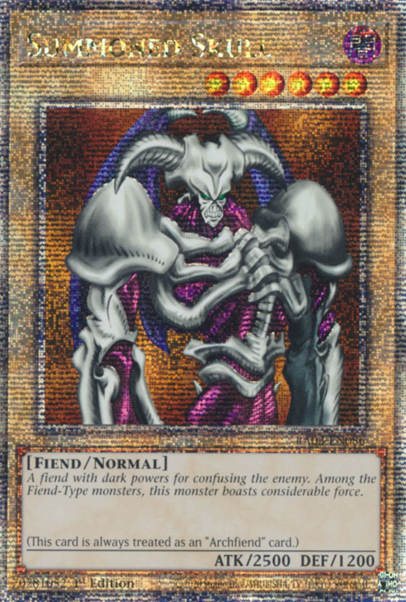 Summoned Skull - RA03-EN086 - Quarter Century Rare 1st Edition