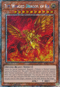 The Winged Dragon of Ra - RA03-EN137 - Platinum Secret Rare 1st Edition