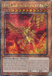 The Winged Dragon of Ra - RA03-EN137 - Quarter Century Rare 1st Edition