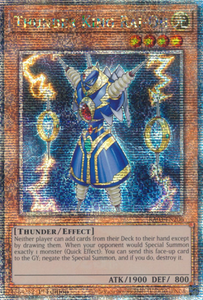Thunder King Rai-Oh - RA03-EN206 - Quarter Century Rare 1st Edition