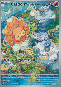 Castform Sunny Form - 195/191 - Illustration Rare
