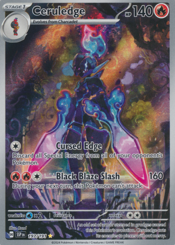 Ceruledge - 197/191 - Illustration Rare