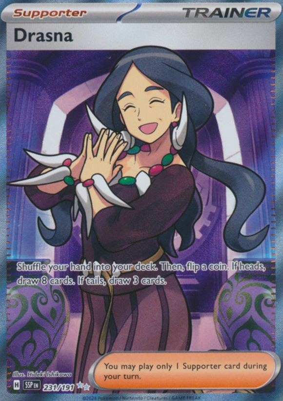 Drasna - 231/191 - Full Art Secret Rare