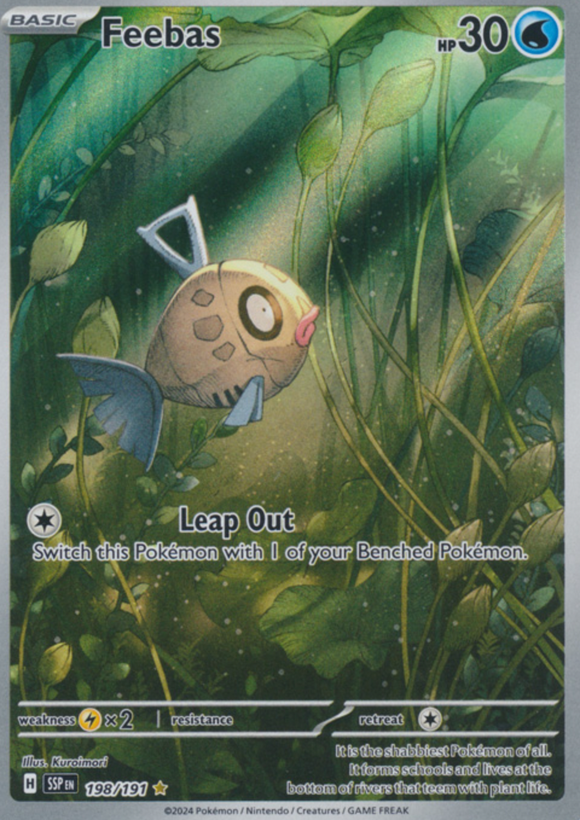 Feebas - 198/191 - Illustration Rare
