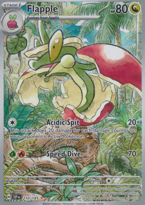 Flapple - 210/191 - Illustration Rare