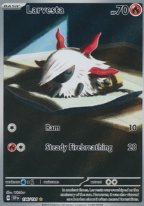 Larvesta - 196/191 - Illustration Rare
