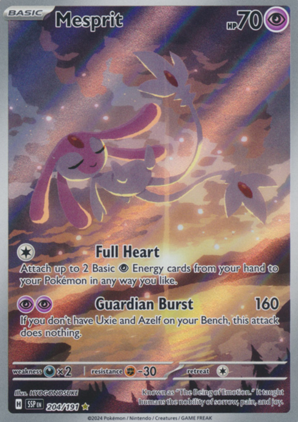 Mesprit - 204/191 - Illustration Rare