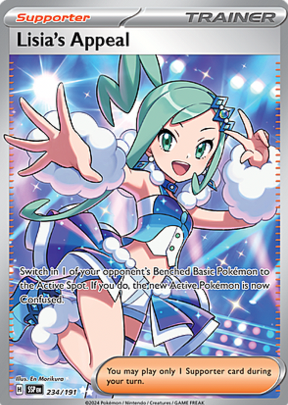 Lisia's Appeal - 234/191 - Full Art Secret Rare