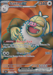 Slaking ex - 227/191 - Full Art Secret Rare