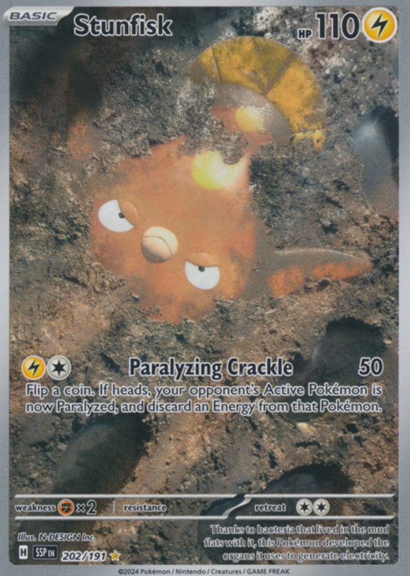 Stunfisk - 202/191 - Illustration Rare