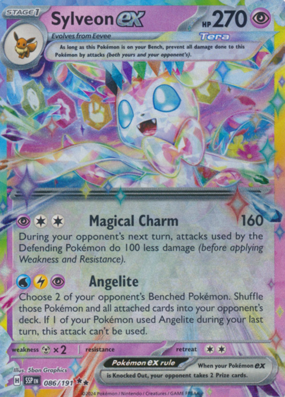 Sylveon ex - 086/191 - Ultra Rare