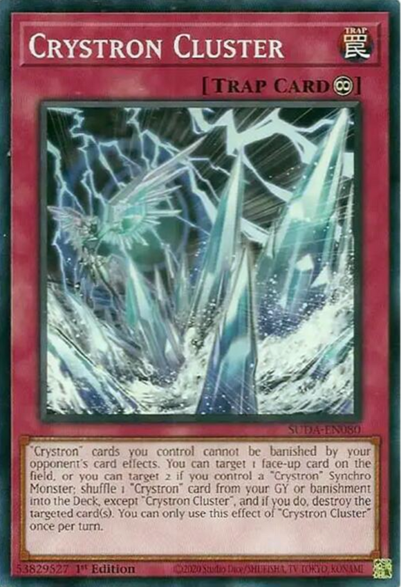 Crystron Cluster - SUDA-EN080 - Common 1st Edition