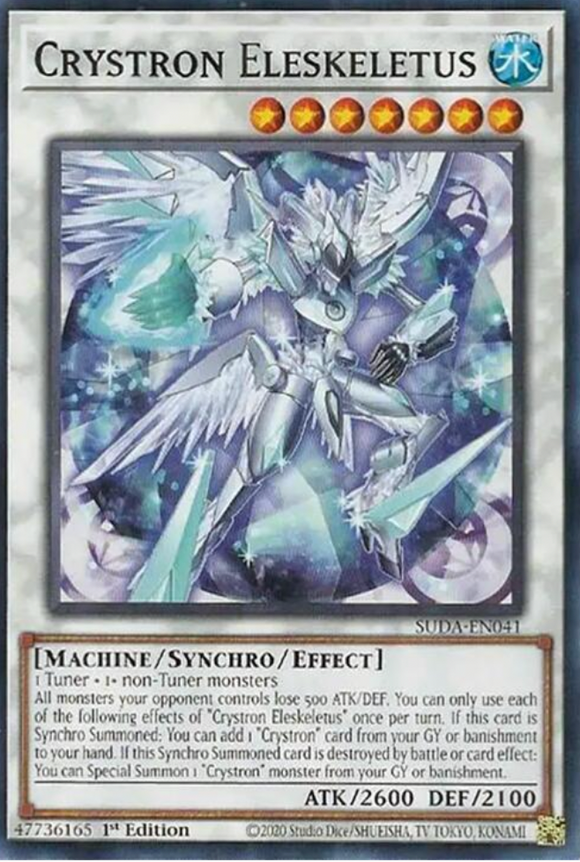 Crystron Eleskeletus - SUDA-EN041 - Common 1st Edition