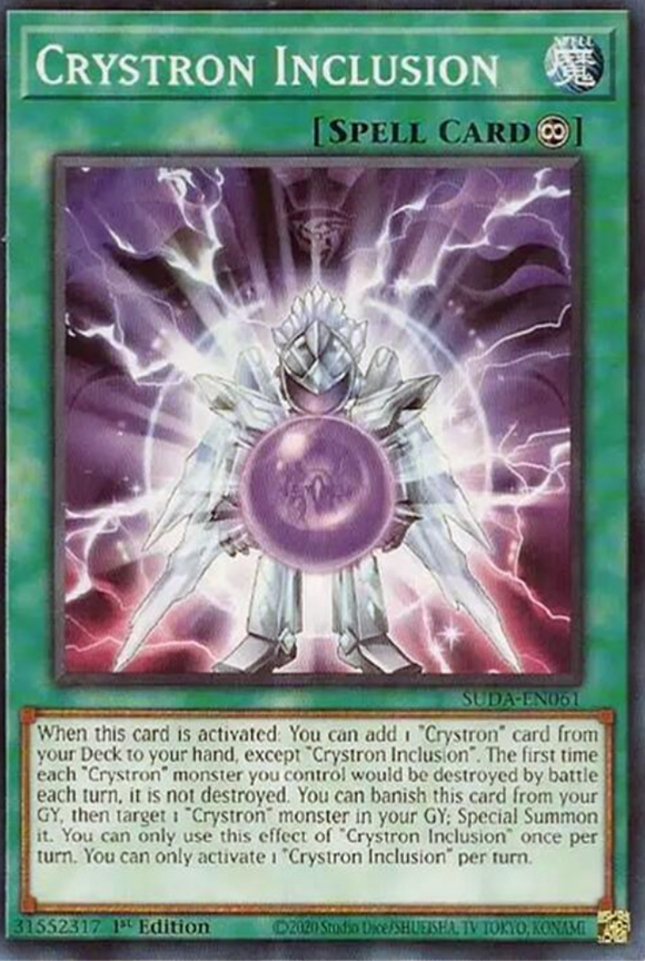 Crystron Inclusion - SUDA-EN061 - Common 1st Edition