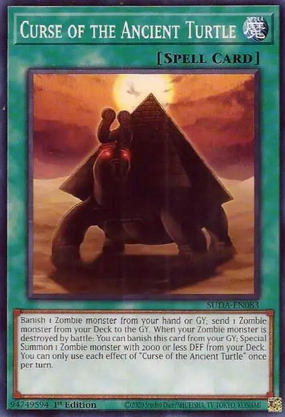 Curse of the Ancient Turtle - SUDA-EN083 - Common 1st Edition