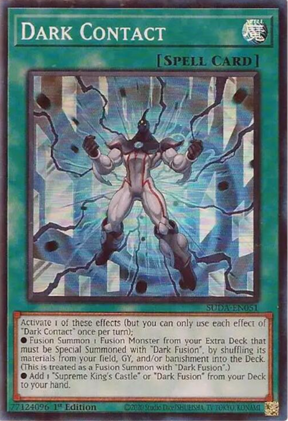 Dark Contact - SUDA-EN051 - Super Rare 1st Edition
