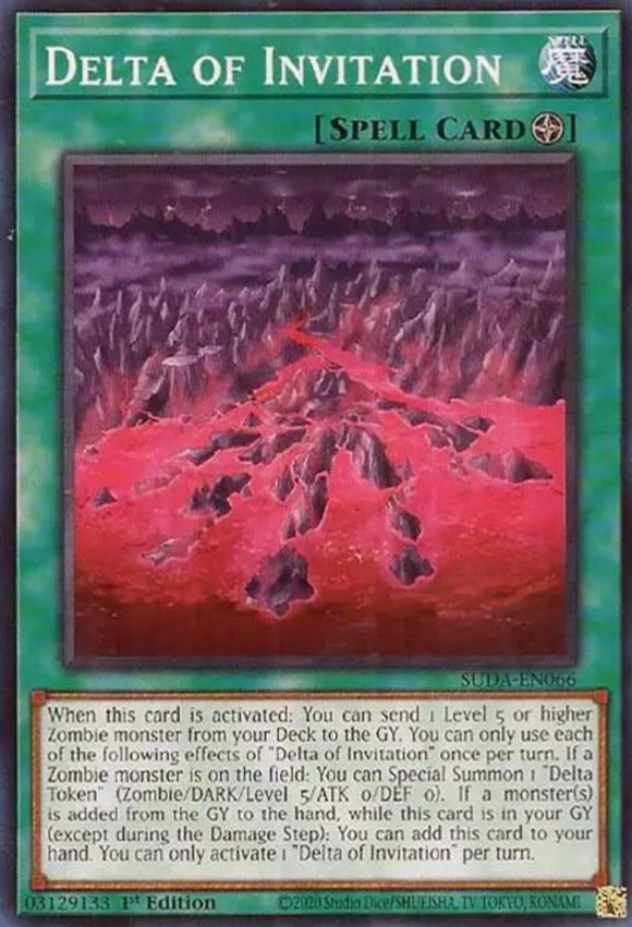Delta of Invitation - SUDA-EN066 - Common 1st Edition