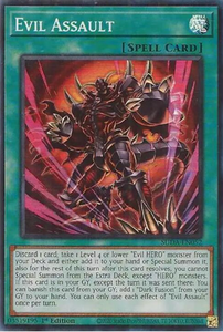 Evil Assault - SUDA-EN052 - Super Rare 1st Edition