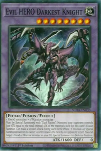 Evil HERO Darkest Knight - SUDA-EN033 - Common 1st Edition