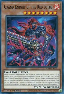 Grand Knight of the Red Lotus - SUDA-EN024 - Common 1st Edition