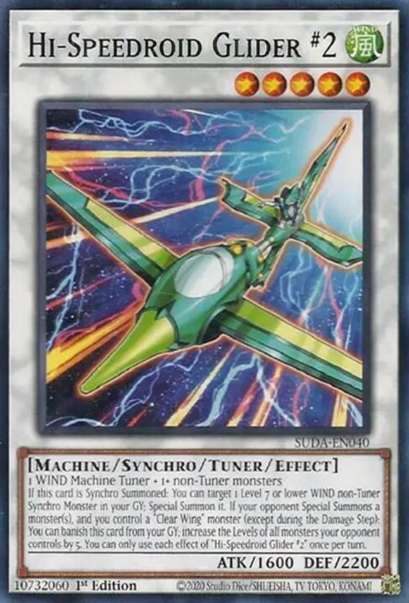 Hi-Speedroid Glider 2 - SUDA-EN040 - Common 1st Edition