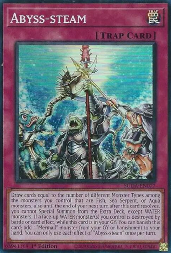 Abyss-steam - SUDA-EN077 - Super Rare 1st Edition