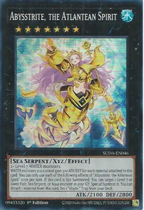 Abysstrite, the Atlantean Spirit - SUDA-EN046 - Super Rare 1st Edition