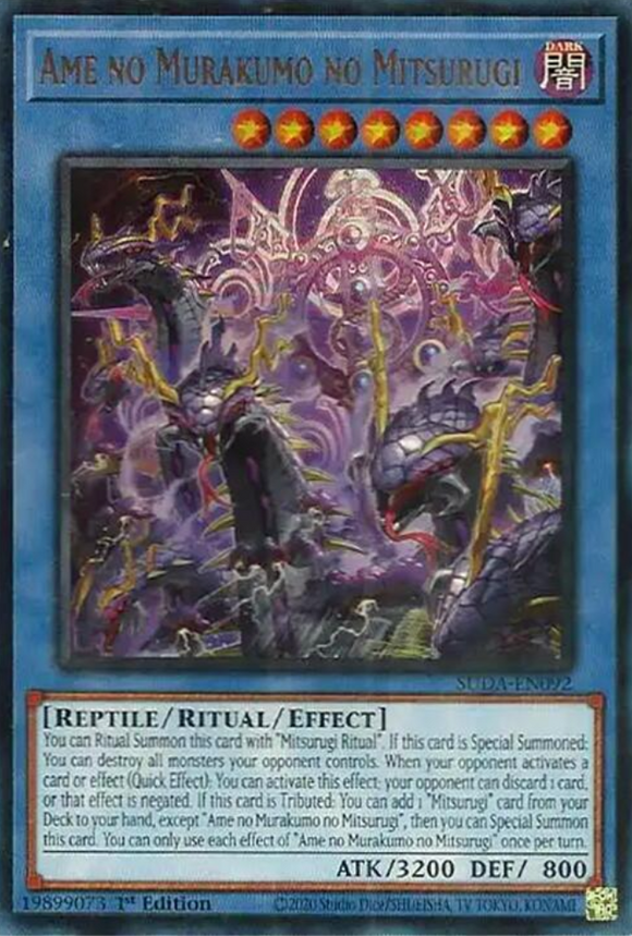 Ame no Murakumo no Mitsurugi - SUDA-EN092 - Ultra Rare 1st Edition