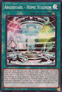 Argostars - Home Stadium - SUDA-EN058 - Super Rare 1st Edition