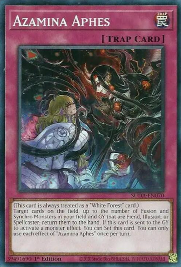 Azamina Aphes - SUDA-EN070 - Common 1st Edition