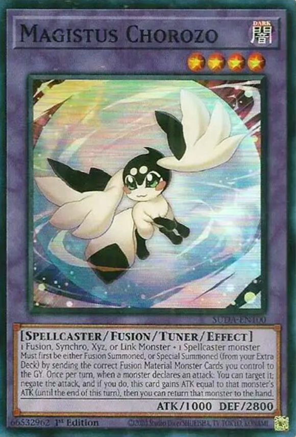 Magistus Chorozo - SUDA-EN100  - Super Rare 1st Edition
